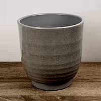 Sofia Pot | Grey Granite - Ceramic Plant Pot