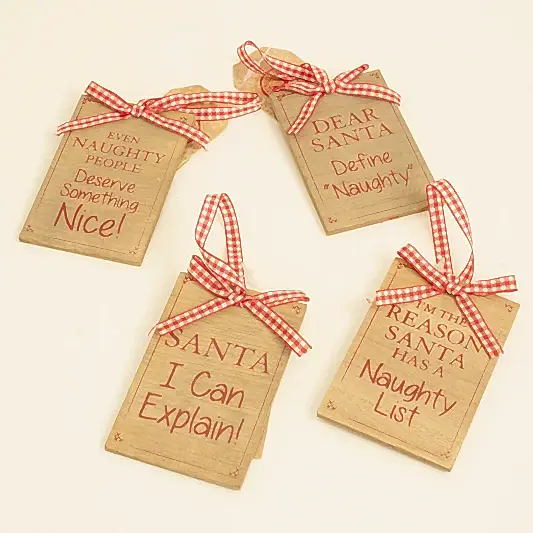 Wooden Christmas Tag | Christmas