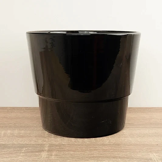 Lena Ceramic Pot | Black | Pots & Planters