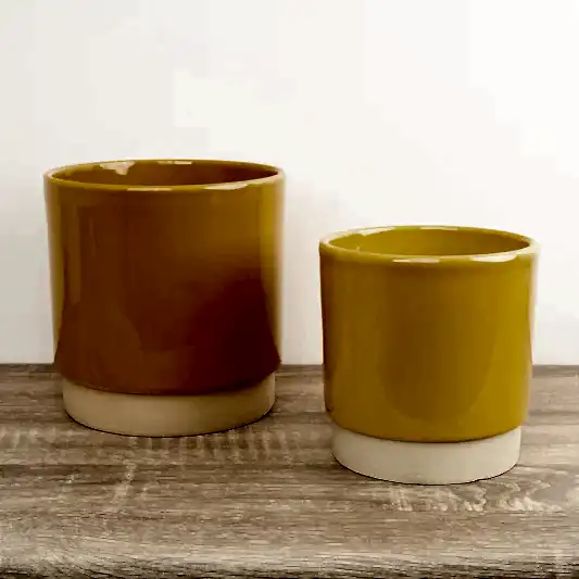 Eno Pot | Mustard | Pots & Planters