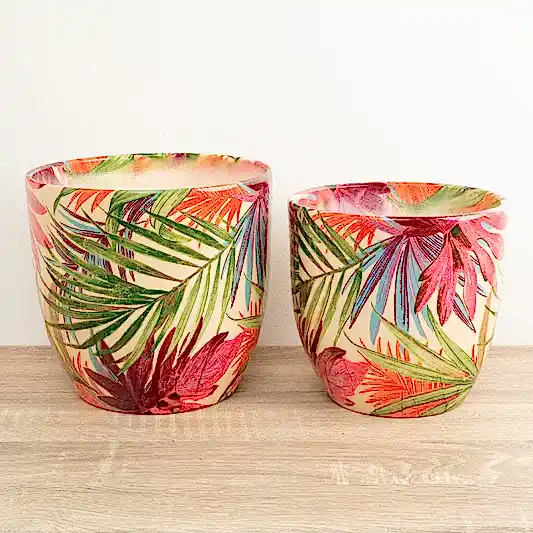 Monza Pot | Tropical Fuchsia | Pots & Planters