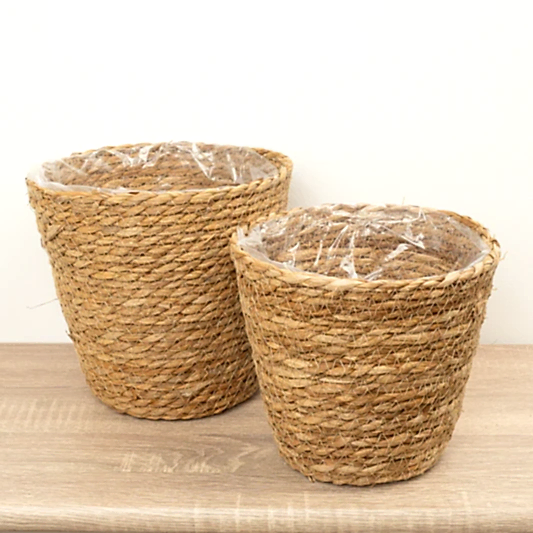 Seagrass Straw Pot | Natural | Pots & Planters