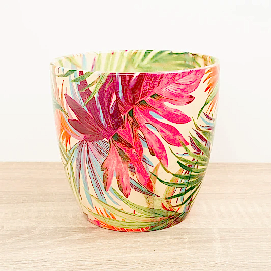 Monza Pot | Tropical Fuchsia | Pots & Planters