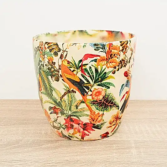 Monza Pot | Tropical Parrot | Pots & Planters