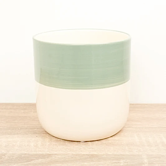 Metia Pot | Minimal Green | Pots & Planters