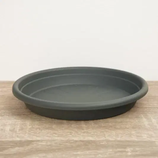 Round Saucer | Graphite | Pots & Planters