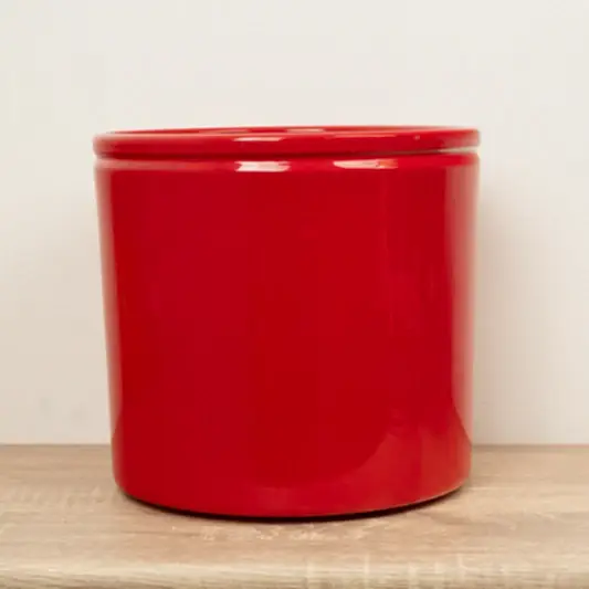 Lex Gloss Pot | Red | Pots & Planters