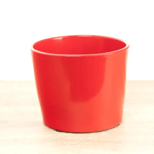Imperfect! Gleam Pot | Crimson Red | Pots & Planters