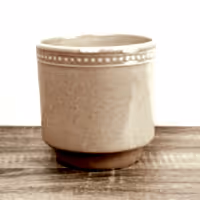 Clover Pot | Dotted Pink - Ceramic Plant Pot
