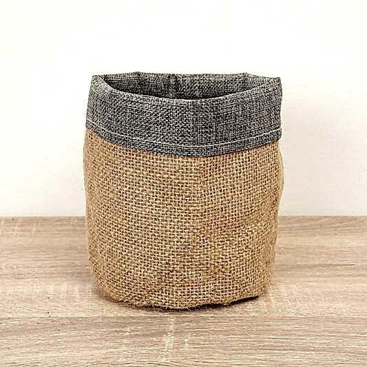 Jute Plant Pot | Charcoal | Pots & Planters