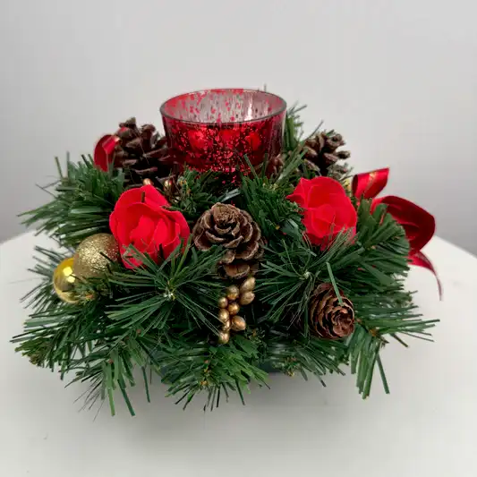 Everlasting Gift | Merry Christmas Candle Arrangment | Christmas