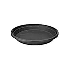 Round Saucer | Graphite | Pots & Planters