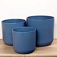 Lisbon Pot | Powder Blue - Ceramic Plant Pot