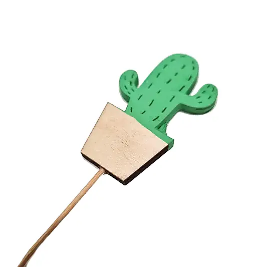 Cactus | Decorative Plant Pot Accessory | Gardening Accessories