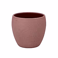 Vinci Rounded Pot | Pink - Ceramic Plant Pot
