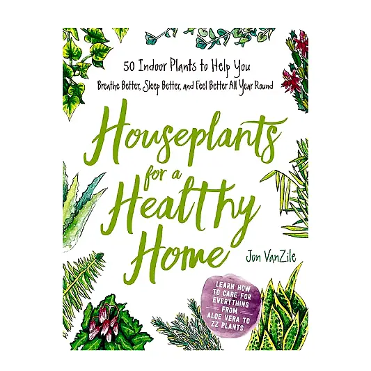 Houseplants for a Healthy Home By Jon Vanzile | Books